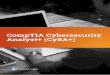 CompTIA Cybersecurity Analyst+ (CySA+)...The CompTIA Cybersecurity Analyst+ (CySA+) Practice Lab will provide you with the necessary platform to gain hands on skills in information