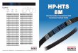 HP-HTS 800-8M Lineup HP-HTS 800-8M 8.0mm HP-HTS 8M · PDF file 2018-01-16 · HP-HTS 8M New Generation Transmission Belt Curvilinear Toothed Profile HP-HTS 800-8M HP-HTS 800-8M HP-HTS