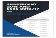 SSRS and SharePoint 2016 - The Ultimate Guide · In this eBook we will look at SSRS 2016/2017 with SharePoint 2016 in detail and in particular: • What SSRS is and how it fits into