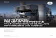 GAS TO POWER: THE ART OF THE POSSIBLE...GAS TO POWER: THE ART OF THE POSSIBLE The Fuel Flexibility of GE Power’s Aeroderivative Gas Turbines GEA34108 fuels and fuel blends with hydrogen