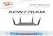 WiFi Hybrid TriPlay RG - ICP DASftp.icpdas.com.tw/pub/cd/apw77bam_cd/manual/apw77bam_usermanual_v1.0.1.pdfUser Manual Version 1.0.1 May 2017 APW77BAM (Wi-Fi Access Point) Written by