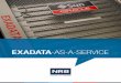 EXADATA-AS-A- EXADATA ¢â‚¬â€œ THE MOST POWERFUL ORACLE DATABASE MACHINE Oracle Exadata Database machine
