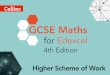 GCSE Maths - Collinsresources.collins.co.uk/Wesbite images/GCSEMaths/Edexcel...GCSE Maths Using Maths Frameworking 3rd edition Pupil Books 1.3, 2.3 and 3.3 and Edexcel GCSE Maths 4th