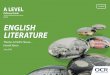 H472 ENGLISH LITERATURE · PDF file 2018-03-08 · This guide will focus on the text A Doll’s House by Henrik Ibsen listed for study as part of A Level English Literature component