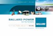 Ballard - HFC Sandviken Presentation 20161027v3 - Scandinavian … · 2016-11-02 · Rail and Marine Availability Available now Available now Availablenow / Under development The