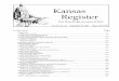 Vol. 23, No. 40 September 30, 2004 Pages 1417-1448 · Kansas Secretary of State 2004 Vol. 23, No. 40, September 30, 2004 1418 Kansas Register Meetings/Notices The KANSAS REGISTER