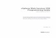 vSphere Web Services SDK Programming Guide · vSphere Web Services SDK Programming Guide 4 VMware, Inc. C# Samples 41 4 Datacenter Inventory 43 Inventory Overview 43 Inventory Hierarchies