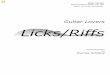 Guitar Lovers Licks/Riffs - PDF file Licks/Riffs Thomas Schilling zusammengestellt von Guitar Lovers Demo-Version Benötigt Adobe Reader oder PDF Expert, um Audio abzuspielen. Das