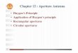 Huygen’s Principle Application of Huygen’s principle ...pongsak.ee.engr.tu.ac.th/le428/chap12.pdf · Chapter Chapter 12 12 : Aperture Antenna: Aperture Antenna • Huygen’s