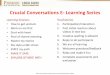 Crucial Conversations E- Learning Series ... Crucial Conversations: Tools for talking when stakes are
