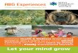 RBG Experiences · 2016-04-28 · RBG ExpERiEncEs Summer 2016 5 into the Wild Nature Study: adult educatioN SerieS A series of programs to encourage adult learners. Be inspired by