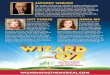LUCY DURACK JEMMA RIX - Ticketmaster · ANTHONY WARLOW stars as the Wizard, leading a company of 40 performers with WICKED’s leading ladies LUCY DURACK as Glinda and JEMMA RIX as