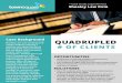 QUADRUPLED > Case Study: Legal Servicesmarketing.townsquareinteractive.com/acton... · > Case Study: Legal Services Shealey Law Firm Shealey Law was working with a basic website,
