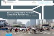 Transformative Urban Mobility Initiative · the Transformative Urban Mobility Initiative (TUMI) ... challenges and develop ambitious project ideas. To ensure a long-lasting impact,