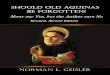 Should Old Aquinas be Forgotten? - Norman Geislerbastionbooks.com/wp-content/uploads/Should-Old-Aquinas-be-Forgotten.pdf · Bastion Books. However, the following rights are hereby