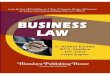 BUSINESS LAW · 2 Business Law 1.1 DEVELOPMENT OF BUSINESS LAW 1.1.1 Development of Law in Independent India – Contract Act, 1872 Law and Need for Law “Law is the body of principles