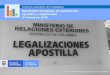 Resultados encuestas de satisfacción Apostilla y Legalización IV … · 2019-01-25 · Resultados encuestas de satisacción servicio al ciudadano Ministerio de elaciones teriores