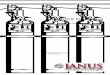 FM-200® Fill Manual...and in compliance with the Janus Design Suite® Flow Calculation Software Manual, DOC106. Janus Fire Systems® reserves the right to revise and improve its products