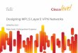 Designing MPLS L3VPN Ne 2012-02-22¢  MPLS-VPN Technology MPLS VPN Connection Model PE MPLS Backbone