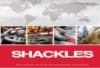 2016 Crosby General Catalog English Imperial · 2016-08-05 · 74 DESIGN The theoretical reserve capability of carbon shackles should be as a minimum 5 to 1, and alloy shackles a