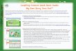 LeapFrog Connect Quick Start Guide: My Own Story Time Pad™ English Assets/Support... · Personalizing/ Personalising My Own Story Time Pad • Name page: My Own Story Time Pad can