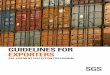 GUIDELINES FOR EXPORTERS - sgsgroup.com.br · exporters with a general overview of the Pre-shipment Inspection (PSI) programme which SGS is mandated to implement on behalf of governments