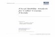 Fiscal Stability Analysis for Collier County, FloridaFiscal Stability Analysis for Collier County, Florida Prepared by: Patrick L. Anderson, Principal ... Anderson Economic Group undertook