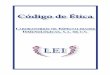 Código de Ética · Nuestro Código de ética LEI, marca el compromiso de los Laboratorios de Especialidades Inmunológicas S.A. de C.V. con los participantes del negocio, estableciendo