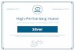Pearl Home Certification Report · 2018-06-04 · Certiﬁcate No. H-007181 Certiﬁcation Date: April 09, 2018 High-Performing Home 5642 Walnut Street, Philadelphia, PA 19139 Silver