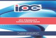 IPC PRODUCT CATALOGUE 2020Sanitising and cleaning wipes for use on desks, computers, keyboards, phones, copiers, office equipment and any washable surface. Kills or de-activates pathogens