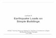 2005 NPEEE Earthquake Design Concept : 2/16 On Simple...2005 NPEEE Earthquake Design Concept : Lecture 5: Earthquake Load on Simple Buildings 16/16. Load Load on Wall Figure 1 on 3/16