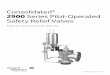 Consolidated* 2900 Series Pilot-Operated Safety Relief Valves · these instructions provide the customer/operator with important project-specific reference information in addition