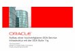 Aufbau einer hochverfgbaren SOA Service Infrastruktur mit ... · Webtier Oracle Home SOA Oracle Home WebLogic Server Home SOA Domain Admin Server SOA Server 1 SOA Server 2 ... •