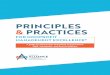 PRINCIPLES & PRACTICES · The Principles and Practices for Nonprofit Management Excellence are based on the fundamental values of quality, responsibility and accountability. The 10