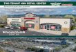 TWO TENANT NNN RETAIL CENTER · RETAIL MARKET • Gilroy currently has a net capture of regional sales in all retail categories except for florists, nurseries, second hand stores,