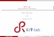 RIOT-Lab - How to use RIOT in the IoT-Labriot-os.org/files/2015-riotlab-tutorial.pdfRIOT-Lab How to use RIOT in the IoT-Lab Oliver "Oleg" Hahm INRIA October 15, 2015 O. Hahm (INRIA)
