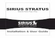 SIRIUS STRATUS - Amazon S3 · 2016-03-11 · SIRIUS STRATUS SV3 Installation & User Guide Unpack your SIRIUS Stratus SV3 radio carefully and make sure that everything shown is pres-ent