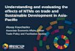 Understanding and evaluating the effects of NTMs on trade and … 2... · 2019-03-15 · Example: Alcohol-related NTMs SDG3. Ensure healthy lives and promote well-being for all at