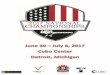 2017 USA TAEKWONDO NATIONAL CHAMPIONSHIPS INFORMATION PACKET · 2017 USA TAEKWONDO NATIONAL CHAMPIONSHIPS INFORMATION PACKET . Page | 2 . Welcome Detroit, Michigan USA Taekwondo would
