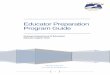Educator Preparation Program Guide program reports...process is ultimately determined by a program’s meeting of Standard 4. Plan for Recruitment of Diverse Candidates Who Meet Employment
