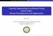Capacity-Approaching Low-Density Parity- Check Codes: Recent …ghan/WCI/Shu-1.pdf · 2014-02-06 · LDPC Codes: Recent Developments Capacity-Approaching Low-Density Parity-Check