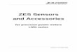 ZES Sensors and Accessories · 2009-12-21 · ZES current- and voltage sensors and accessories This data book is the technical dokumentation of the current and voltage sensors from