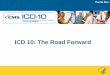 ICD 10: The Road Forward - Molina Healthcare · ICD-10 Overview ICD-10 Documentation Examples Implementation Putting into Practice Resources. 2. Overview. Final Rule Issued On July