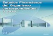 Estados Financieros del Organismo correspondientes a 2018 · Análisis de los estados financieros 5. Los estados financieros del Organismo han sido elaborados utilizando la contabilidad