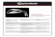 rac OS Irons - TaylorMade · 2016-08-09 · rac OS Irons Power, Forgiveness and Distance Never Looked So Good. TECH INSIDER SPECIFICATIONS RAC OS Iron Loft Lie Offset Graphite (M