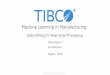 Data Mining to Real-time Processing - community-dev.tibco.com · Decision Tree –Product Pass / Fail by Process & Equipment Bad Product Good Product Clearcoat Bake Temperature >=