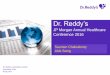 Dr. Reddy’s · Investor Presentation - 2016 Dr. Reddy’s Laboratories Ltd. 5 Update on the ongoing US FDA matter • Received warning letter covering three sites –two API sites