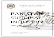 PAKISTAN SURGICAL INDUSTRY Chamber... · 2017-11-09 · end of the 19th century surgical instruments manufacturing started in this region, when the American Mission hospital in Sialkot