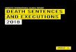 DEATH SENTENCES AND EXECUTIONS 2018 …...DEATH SENTENCES AND EXECUTIONS 2018 AMNESTY INTERNATIONAL 600 550 500 450 400 350 300 250 200 150 100 50 0 1,000s 253+ 149 85+ 52+ 43+ 25