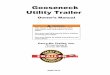 Gooseneck Utility Trailer · 2020-01-24 · 6 2. Safety 2.1 Safety alert SymBolS and SIgnal wordS An Owner’s Manual that provides general trailer information cannot cover all of